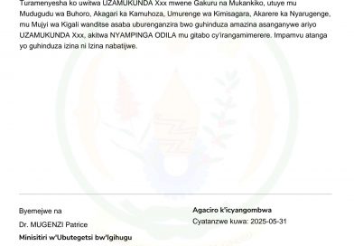 Ingingo z’ingenzi z’impamvu zo gusaba guhindura amazina