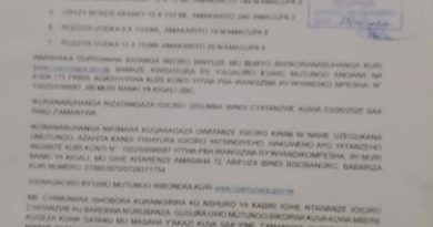 itangazo rya cyamunara