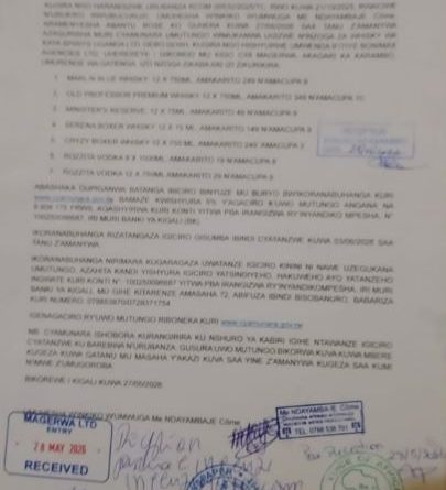 itangazo rya cyamunara