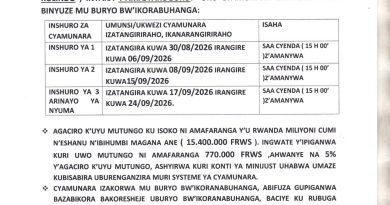 ITANGAZO RYA CYAMUNARA KU NZU YA UWIMANA Hamad