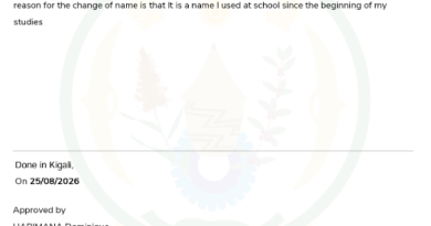Name Change Request