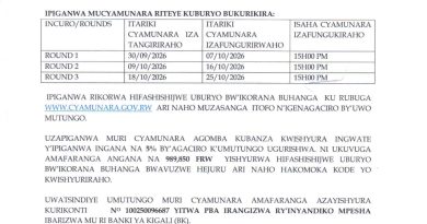 Itangazo rya cyamunara